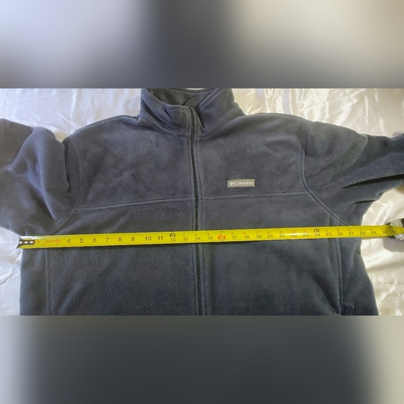 Columbia Dark Blue Fleece Jacket - Picture 12 of 16
